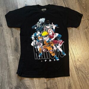 Black Naruto Graphic Tee